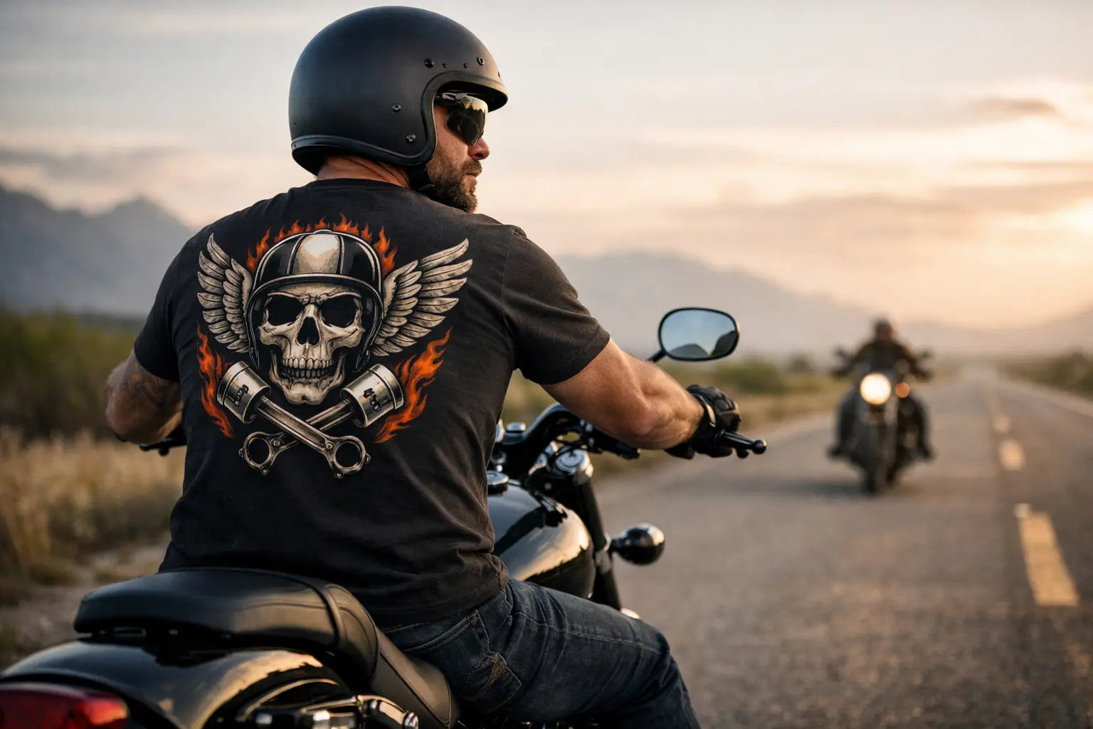 Born to Ride shirts for real road types