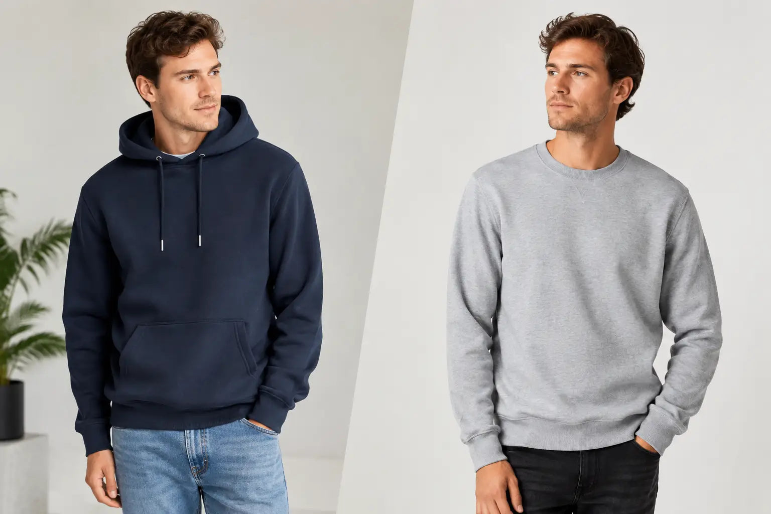 Hoodie versus crewneck trui: welke kies jij?